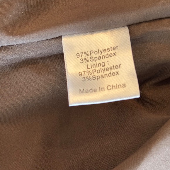 Tuckernuck Brown Green Demitasse Griffiths Dress NWT Size Small Lined - Picture 10 of 11